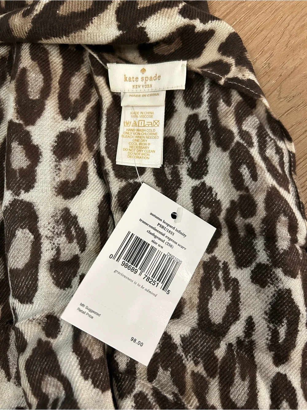 kate spade lightweight infinity